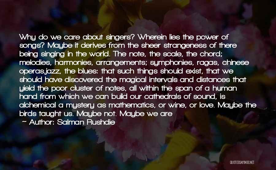 Alchemical Quotes By Salman Rushdie