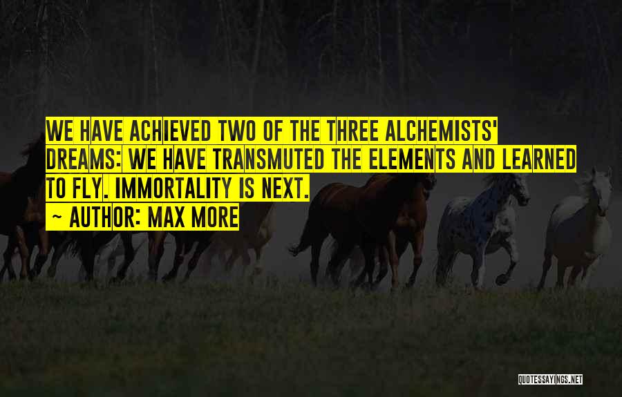 Alchemists Quotes By Max More