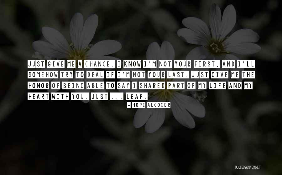 Alcocer Quotes By Hope Alcocer Alcocer Quotes By Hope Alcocer