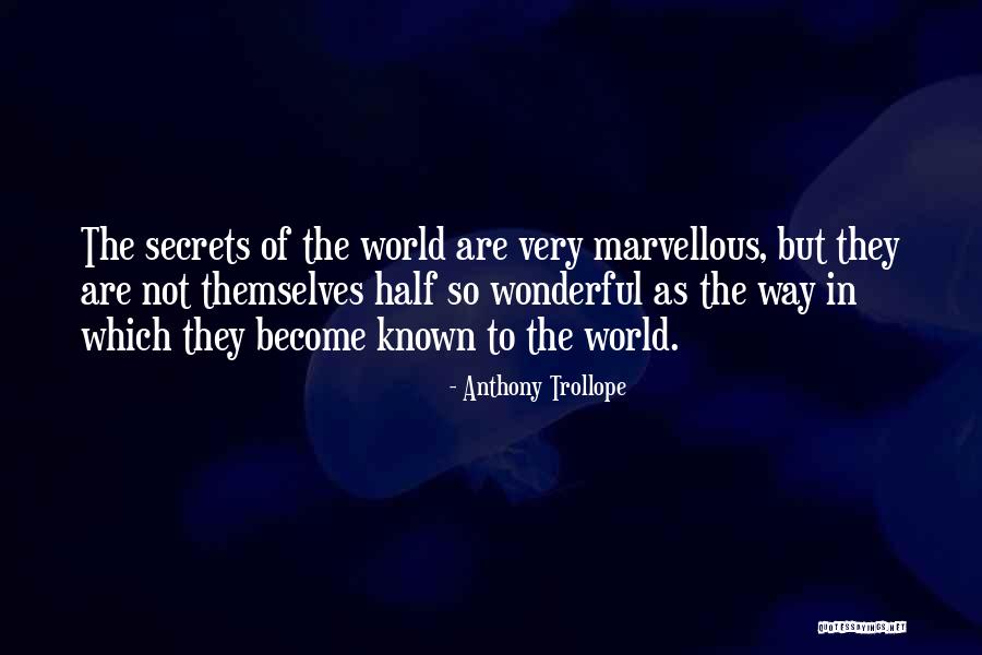Alcocer Victor Quotes By Anthony Trollope Alcocer Victor Quotes By Anthony Trollope