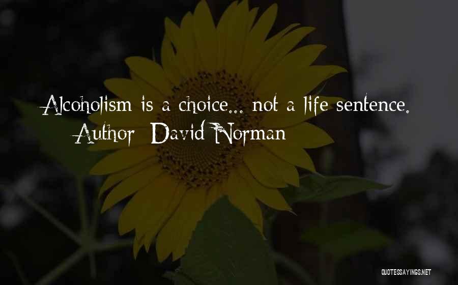 Alcohol Abuse Quotes By David Norman