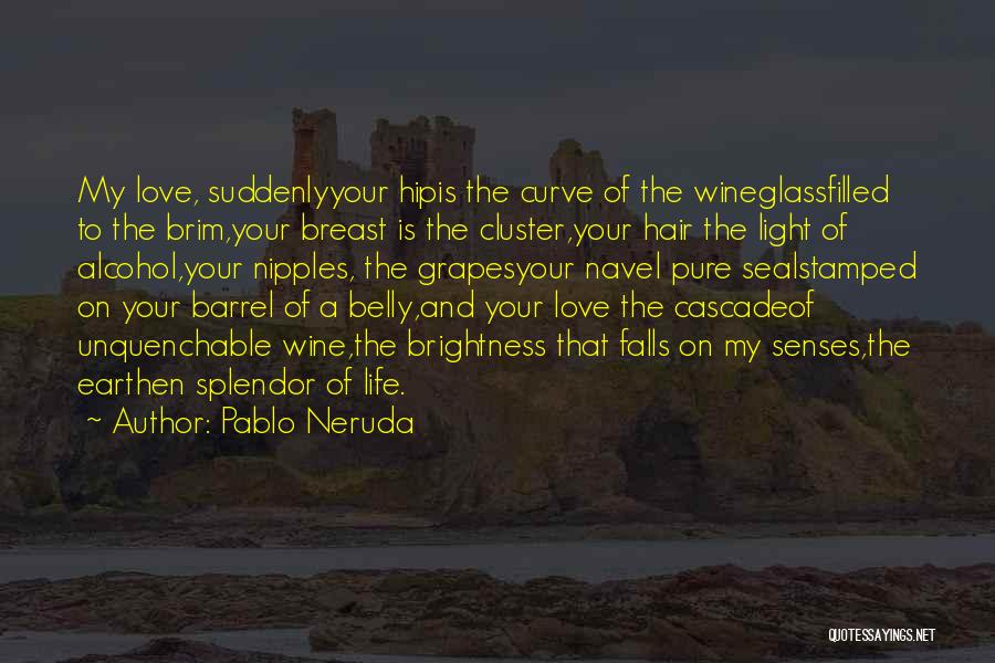 Alcohol And Love Quotes By Pablo Neruda