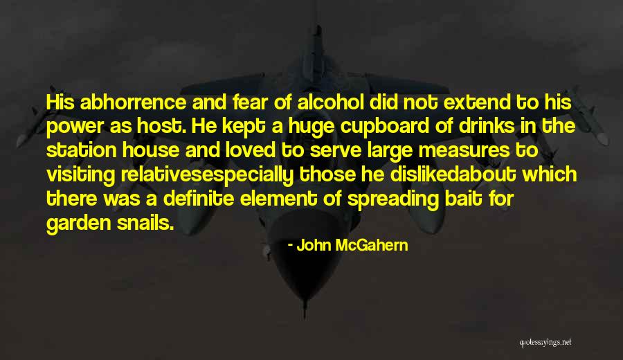 Alcohol Drinks Quotes By John McGahern Alcohol Drinks Quotes By John McGahern