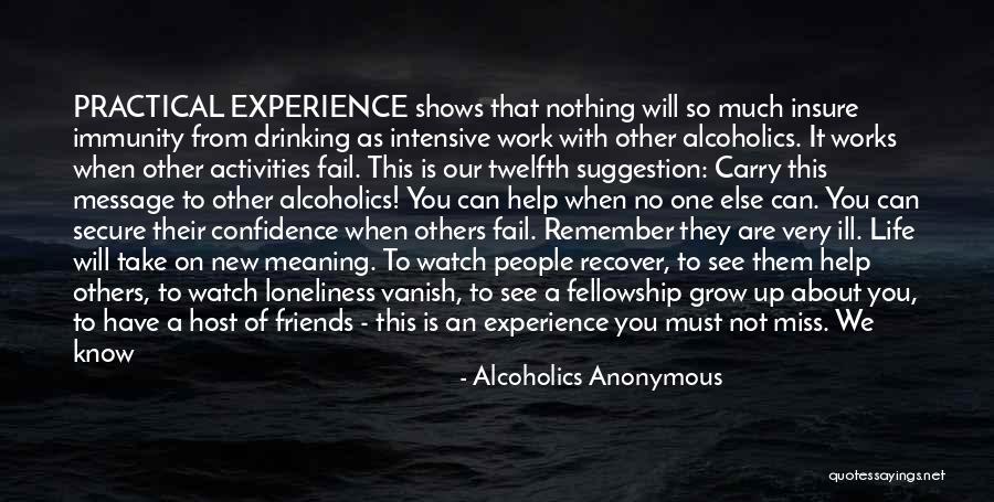 Alcoholics Anonymous Quotes 478863