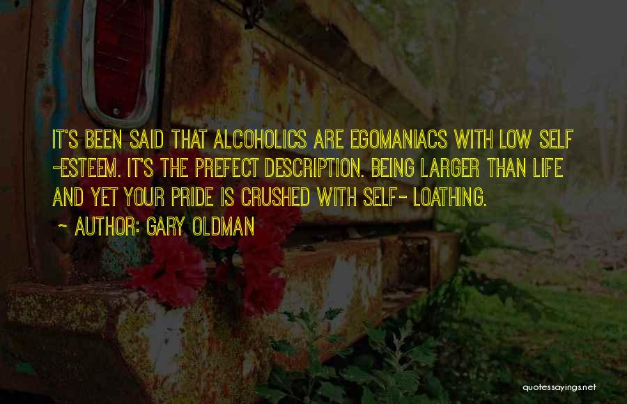 Alcoholics Recovery Quotes By Gary Oldman