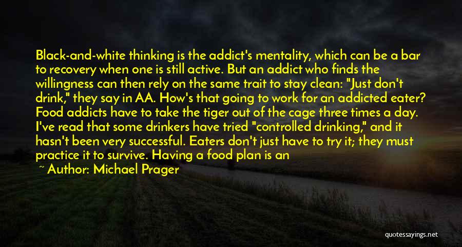 Alcoholics Recovery Quotes By Michael Prager