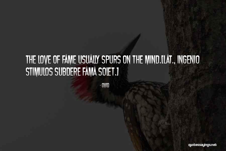 Alderweireld Tottenham Quotes By Ovid Alderweireld Tottenham Quotes By Ovid