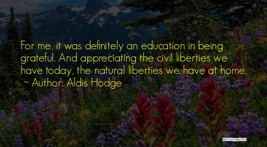 Aldis Hodge Quotes 1504409
