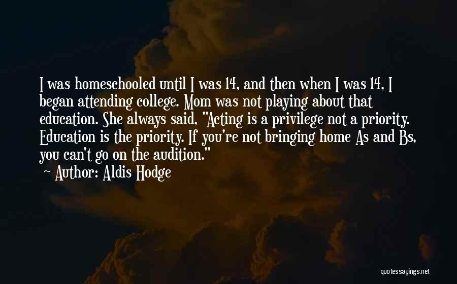 Aldis Hodge Quotes 1788622