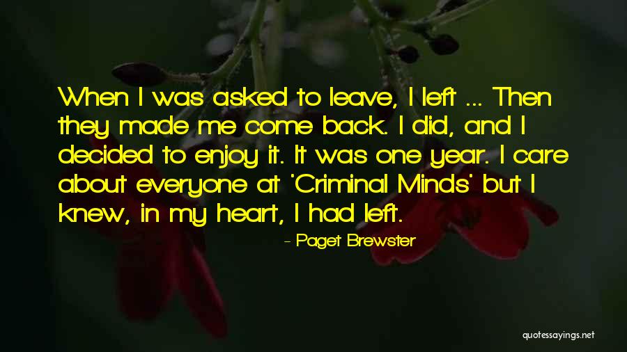 Aldus Brewery Quotes By Paget Brewster Aldus Brewery Quotes By Paget Brewster