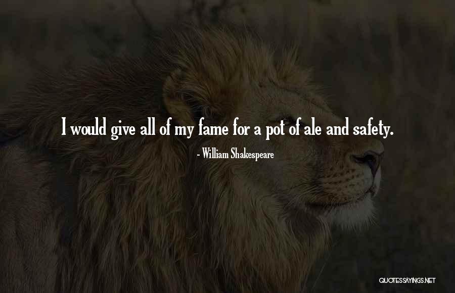 Ale Quotes By William Shakespeare Ale Quotes By William Shakespeare
