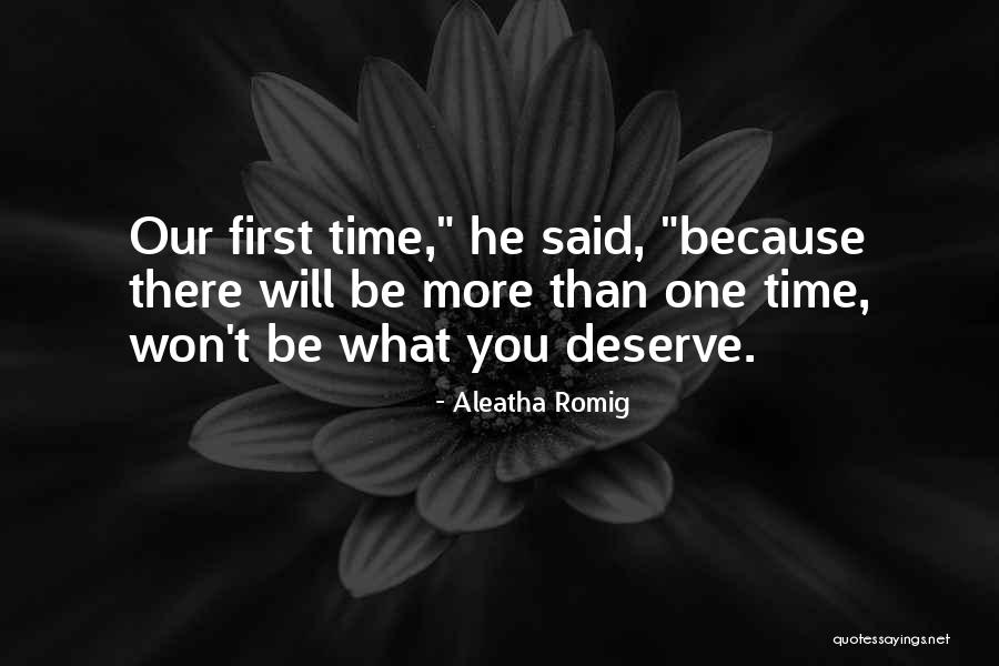 Aleatha Romig Quotes 1110614