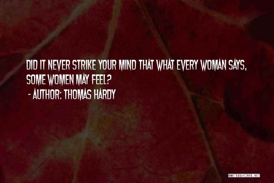 Alec Hardy Quotes By Thomas Hardy