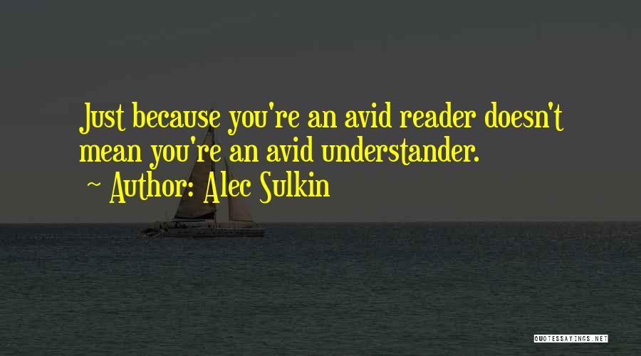 Alec Sulkin Quotes 1361733