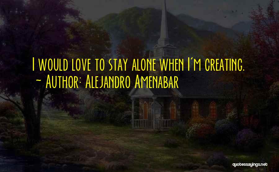 Alejandro Amenabar Quotes 1799541