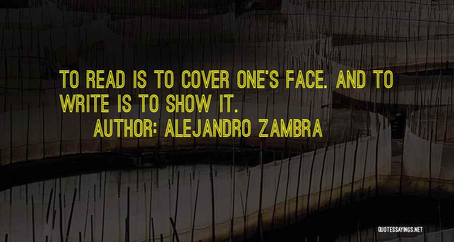 Alejandro Zambra Quotes 840535