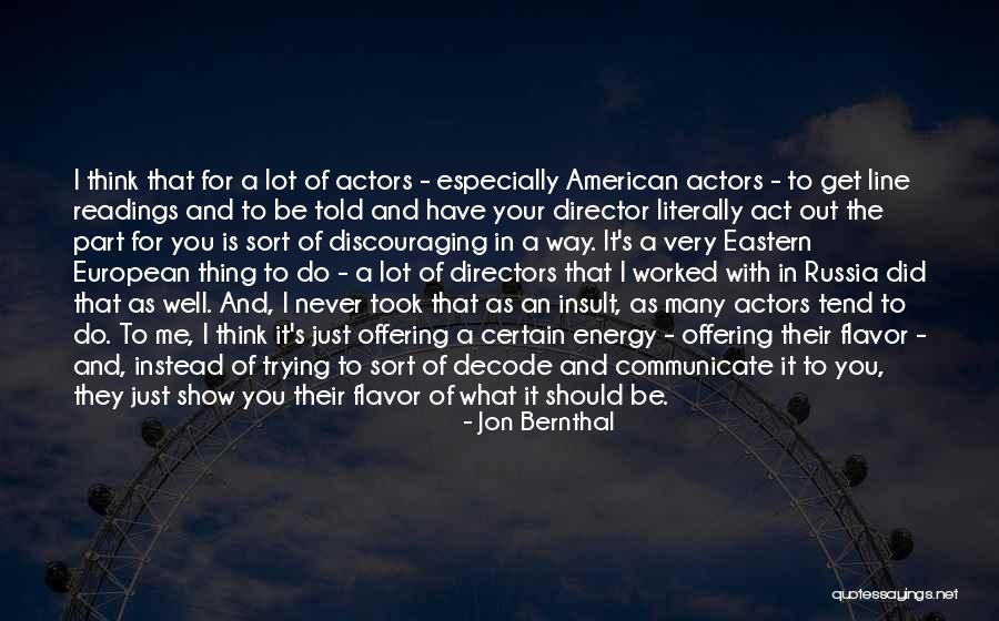 Alejarme Ozuna Quotes By Jon Bernthal Alejarme Ozuna Quotes By Jon Bernthal