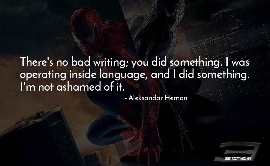 Aleksandar Hemon Quotes 1172321 Aleksandar Hemon Quotes 1172321