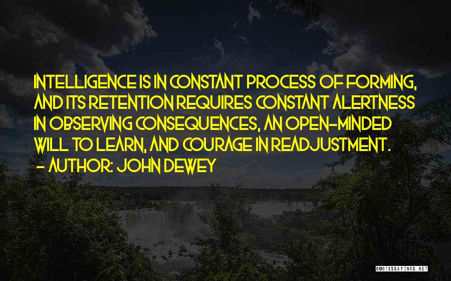 Alertness Quotes By John Dewey