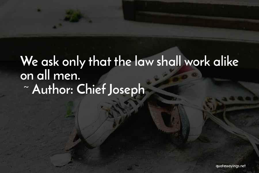 Aleti Paleti Quotes By Chief Joseph