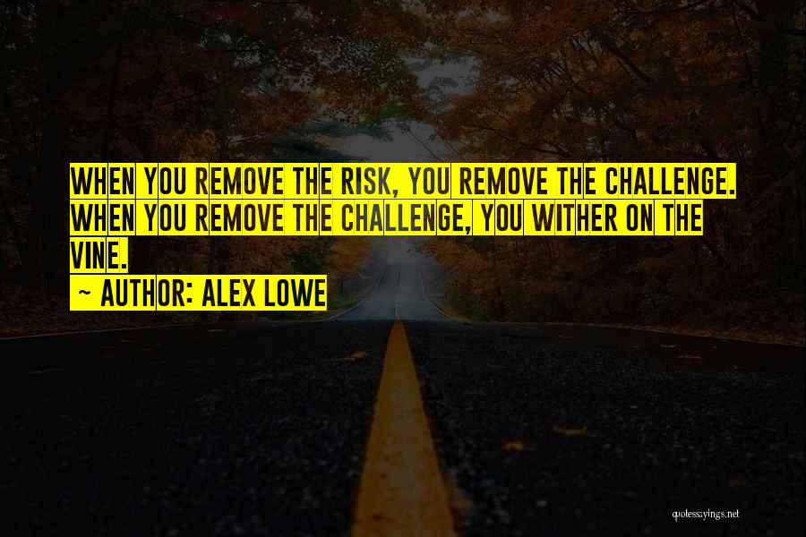 Alex Lowe Quotes 748456