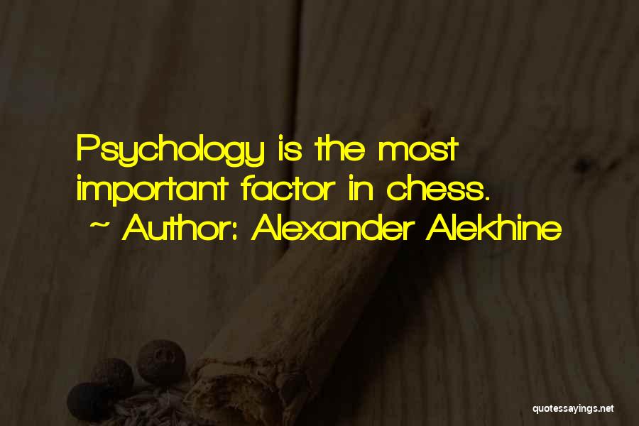 Alexander Alekhine Quotes 703769