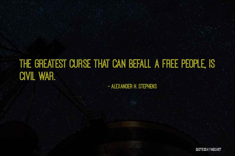 Alexander H. Stephens Quotes 156367 Alexander H. Stephens Quotes 156367