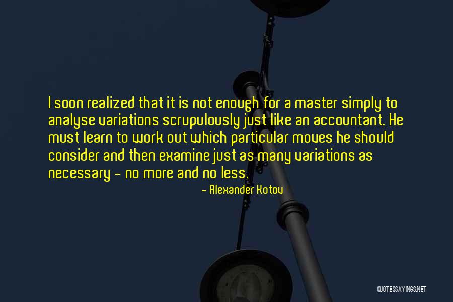 Alexander Kotov Quotes 1012900 Alexander Kotov Quotes 1012900