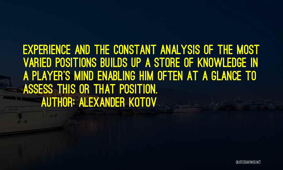 Alexander Kotov Quotes 1302104