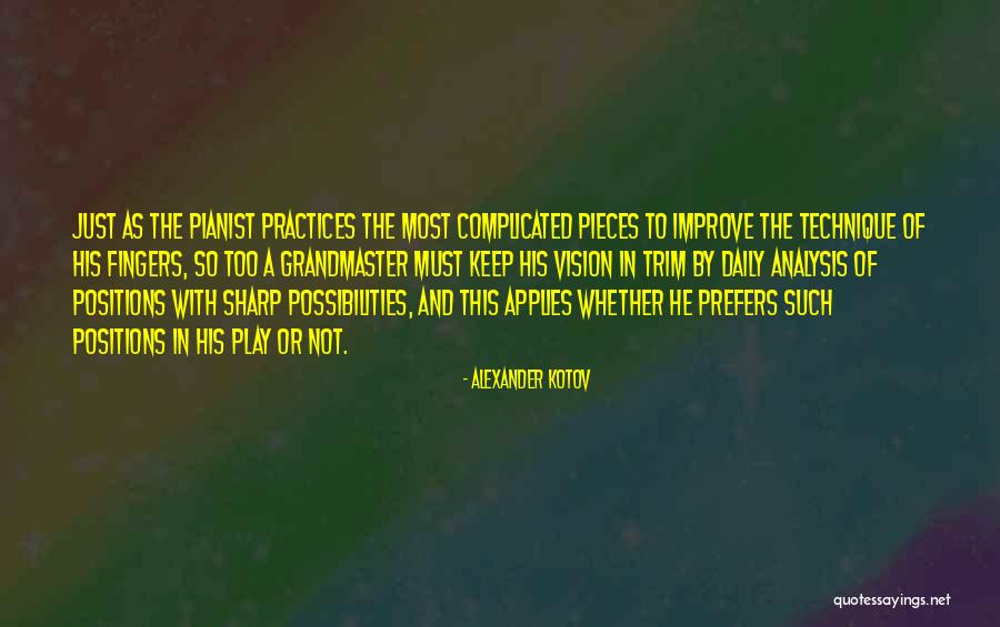 Alexander Kotov Quotes 1572462 Alexander Kotov Quotes 1572462