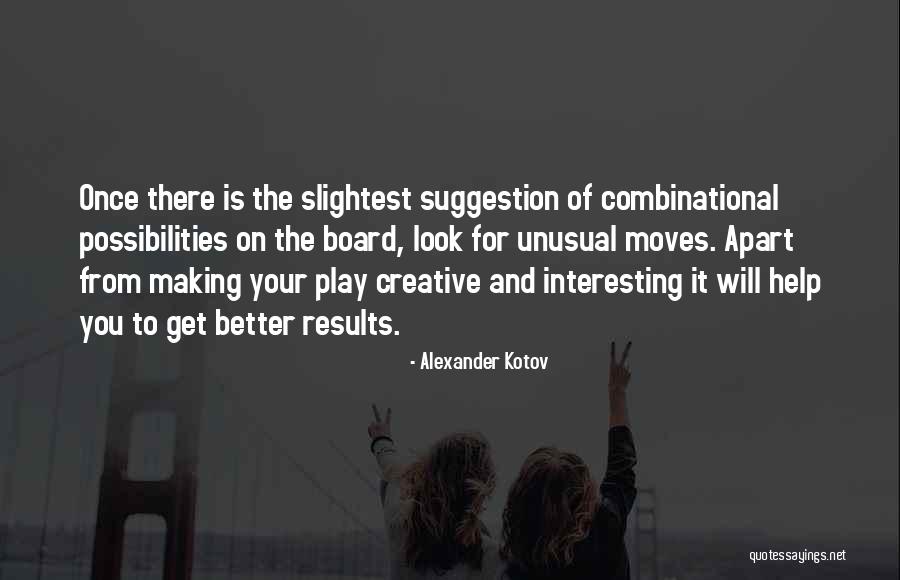 Alexander Kotov Quotes 1803165 Alexander Kotov Quotes 1803165