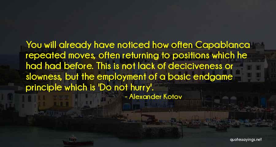 Alexander Kotov Quotes 352414