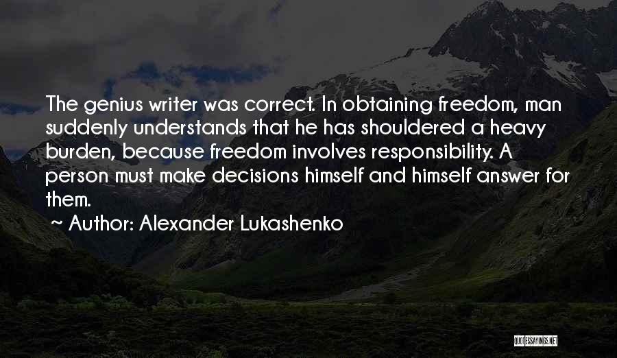 Alexander Lukashenko Quotes 1237615