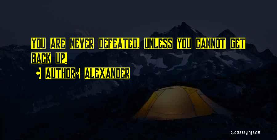 Alexander Quotes 1579708