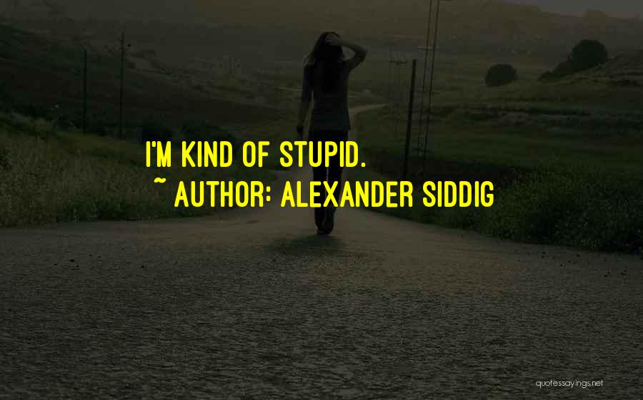 Alexander Siddig Quotes 384348