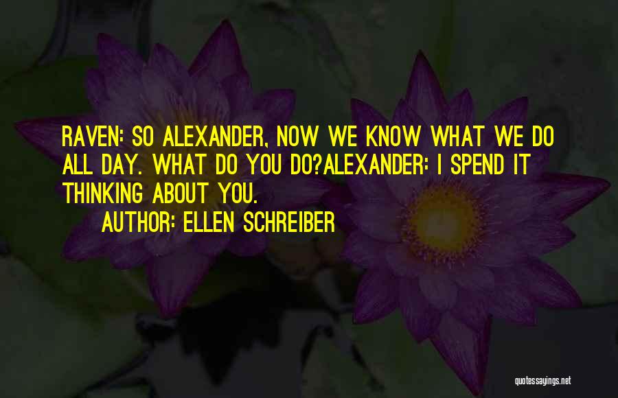 Alexander Sterling Quotes By Ellen Schreiber