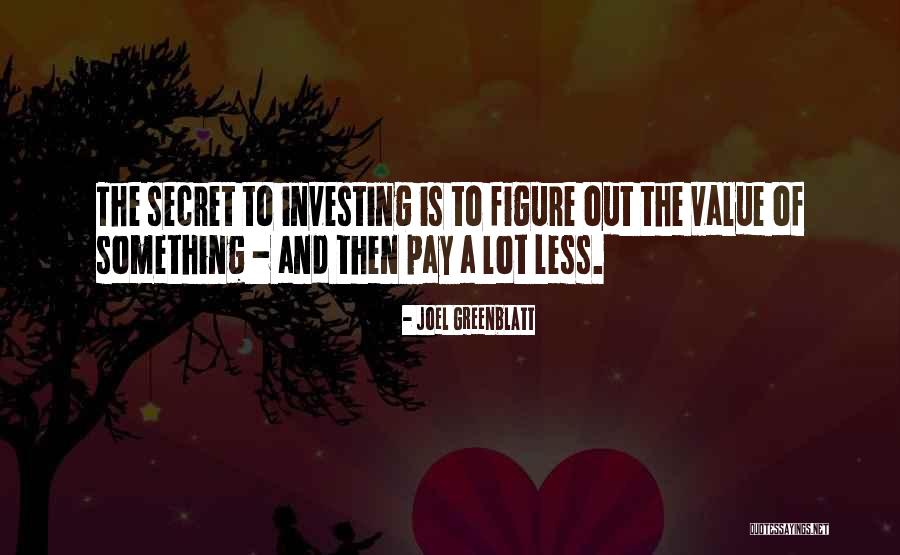 Alexanderson Saq Quotes By Joel Greenblatt Alexanderson Saq Quotes By Joel Greenblatt