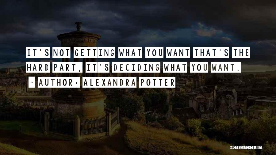 Alexandra Potter Quotes 1579760