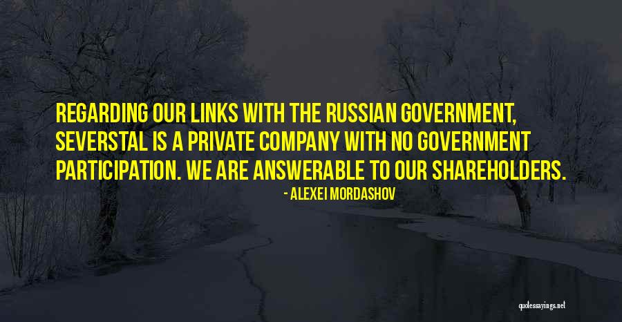 Alexei Mordashov Quotes 965664