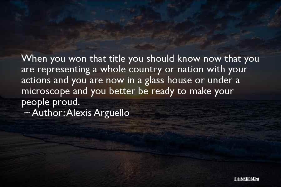 Alexis Arguello Quotes 161331