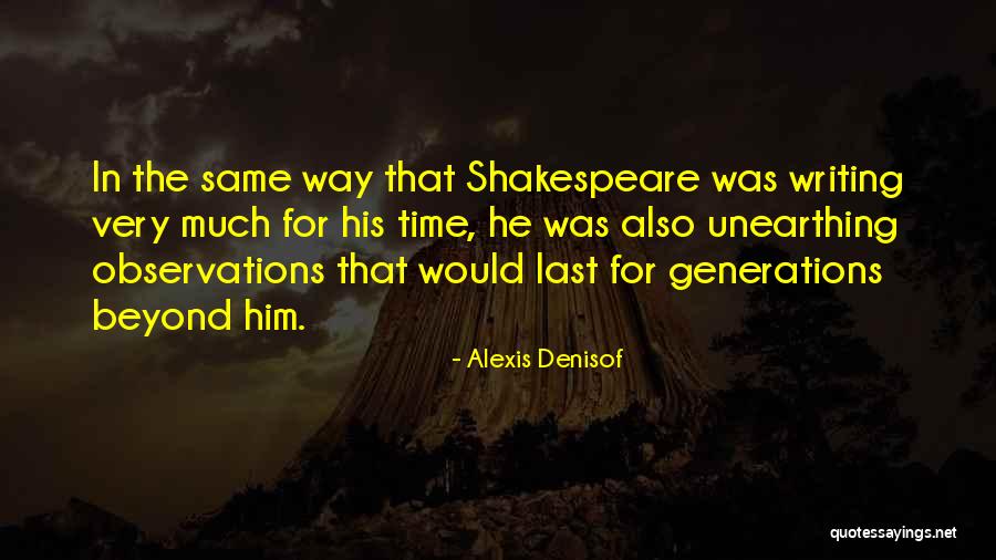 Alexis Denisof Quotes 535595