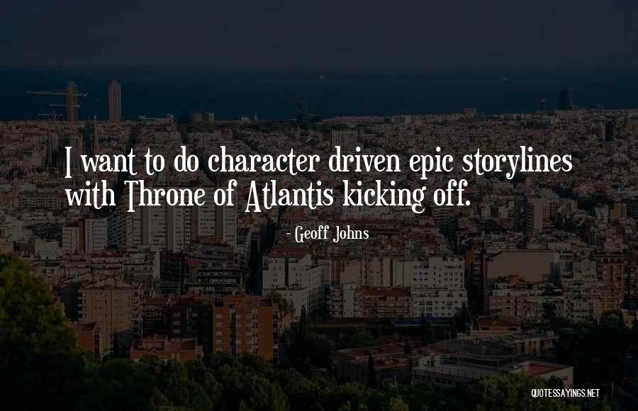 Aleyah Quotes By Geoff Johns Aleyah Quotes By Geoff Johns