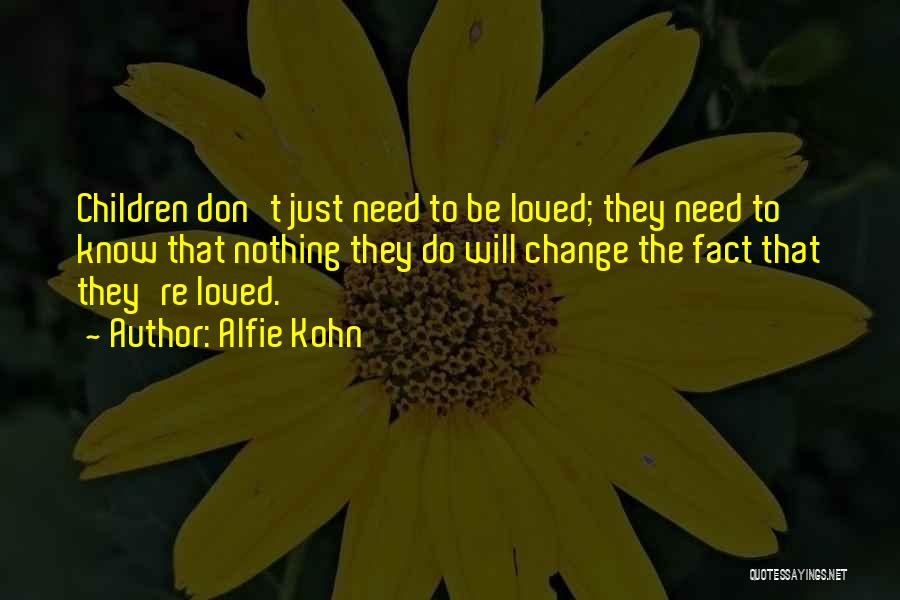 Alfie Kohn Quotes 100114