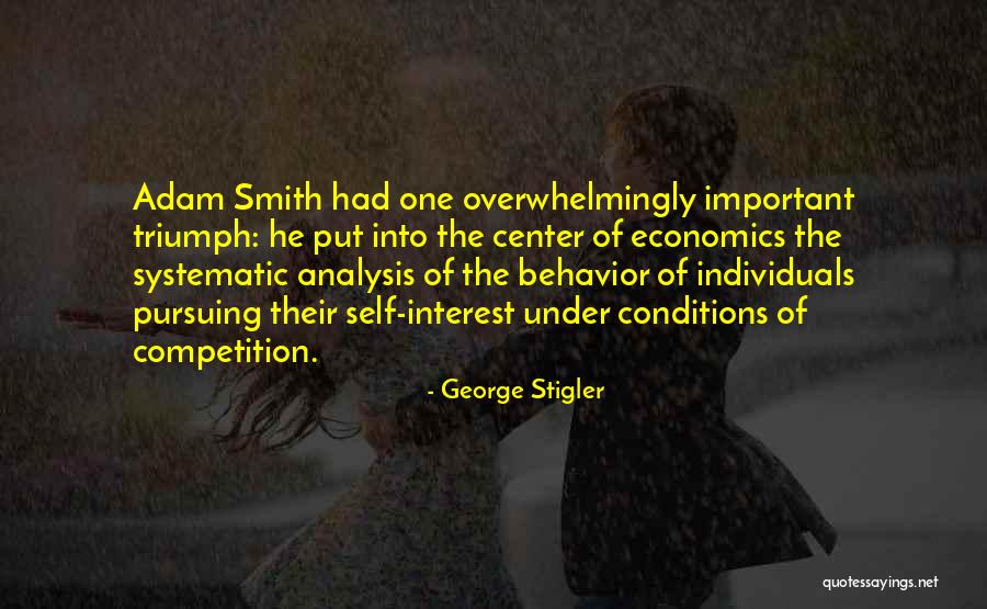 Alfonsina Molinari Quotes By George Stigler Alfonsina Molinari Quotes By George Stigler