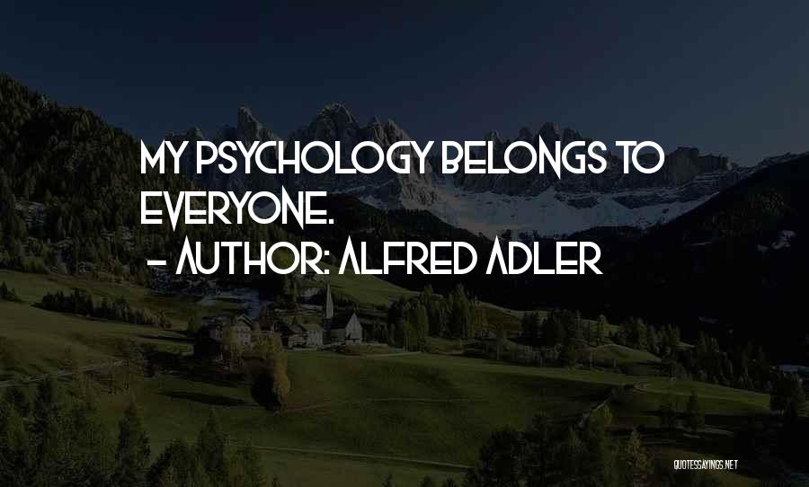 Alfred Adler Quotes 1055514