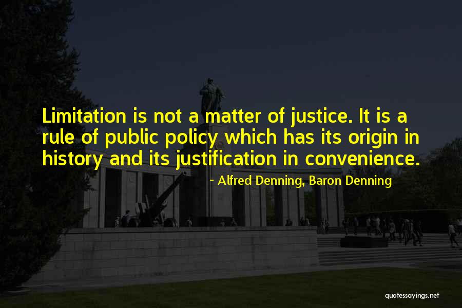 Alfred Denning, Baron Denning Quotes 1275355