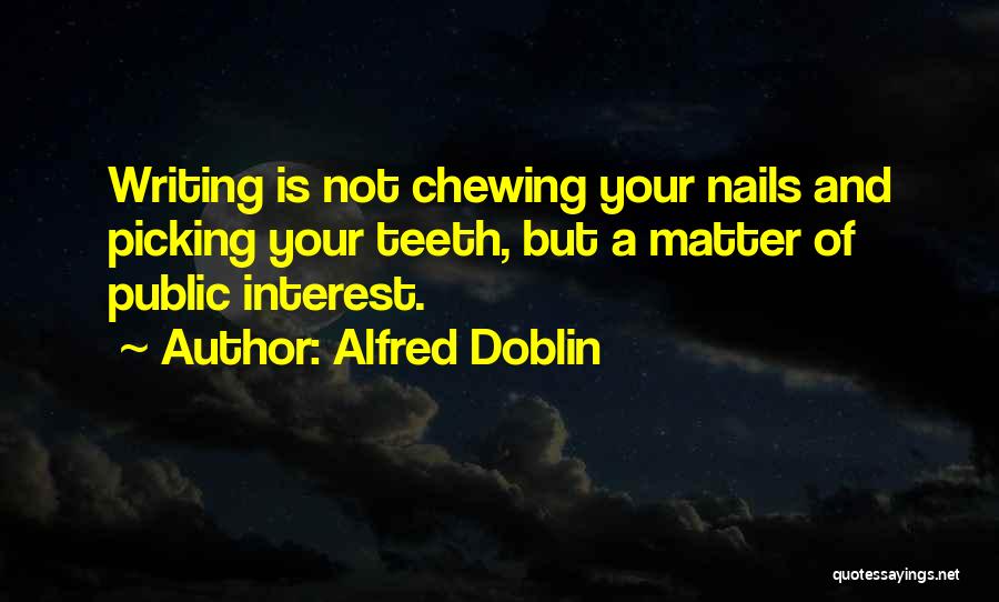 Alfred Doblin Quotes 2177776