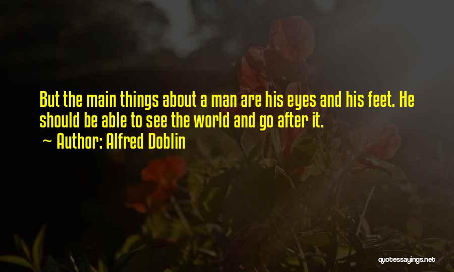 Alfred Doblin Quotes 841284