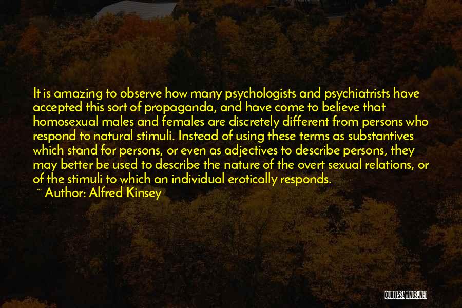 Alfred Kinsey Quotes 1302923