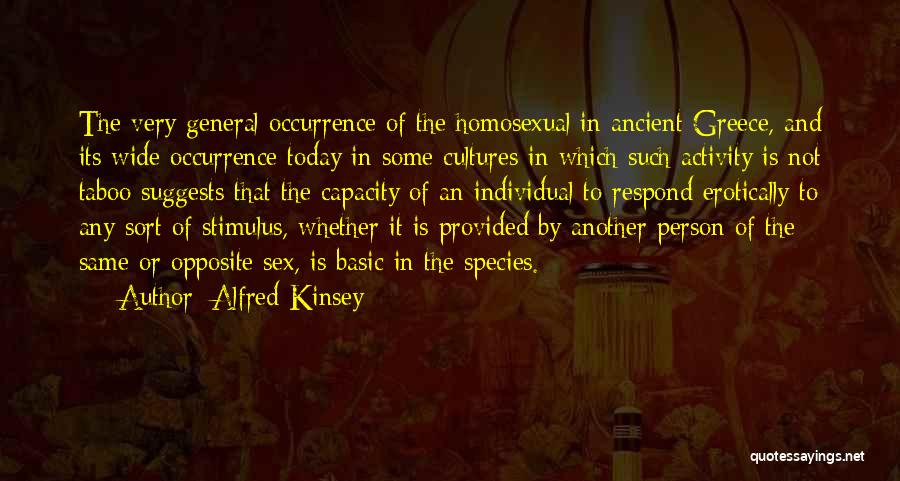 Alfred Kinsey Quotes 160315